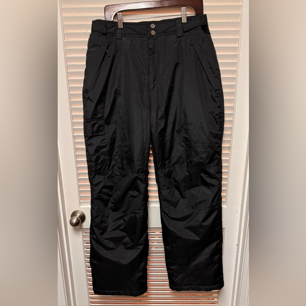 CB black snow ski pants Men's Large